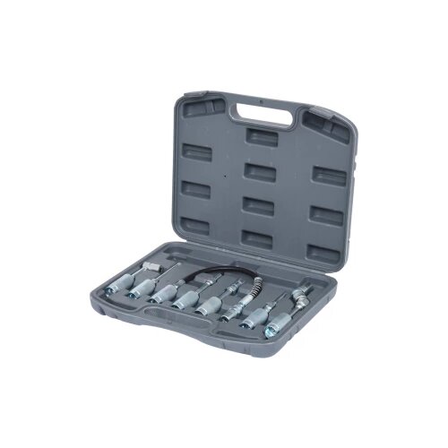 Ks Tools Set adaptera za pi&amp;scaron;tolj za podmazivanje, 7 kom 980.1100 komplet adaptera Slike