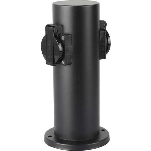  Brilagi - Spolja&scaron;nji stub za utičnice PILLAR 2Z SCHUKO 230V IP44, crni Cene