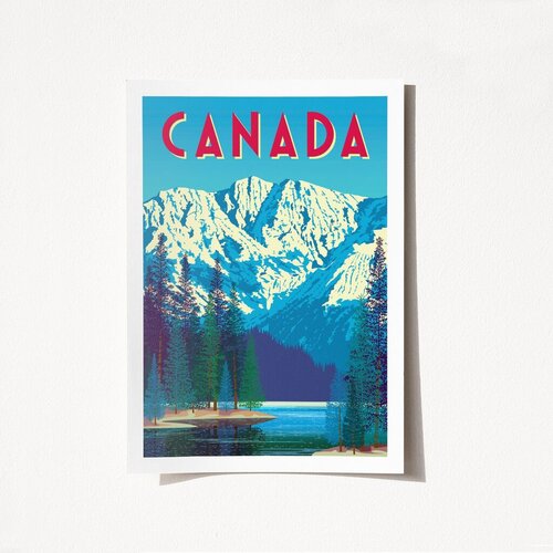 Wallity poster Canada-1976, 50x70 cm Cene