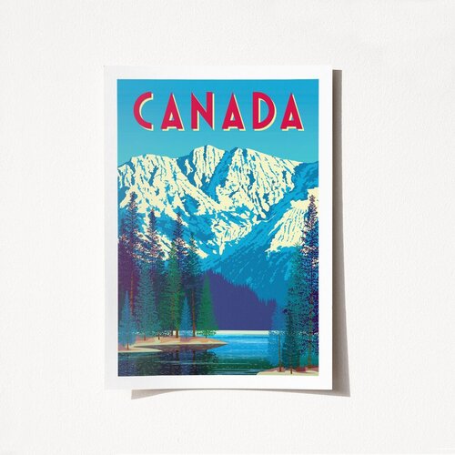 Wallity Poster Kanada-1976, 50x70 cm Cijene