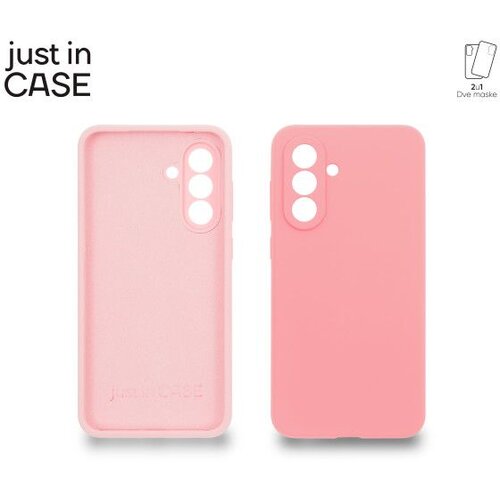 Just In Case 2u1 Extra case MIX PLUS paket maski za Samsung Galaxy A56/ roza Slike