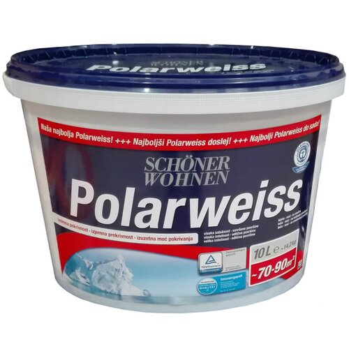 SCHÖNER WOHNEN Notranja stenska barva PolarWeiss (barva: bela, 10 l) Cene