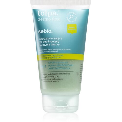 Tołpa Dermo Face Sebio piling gel za či&amp;scaron;ćenje za lice 150 ml Slike