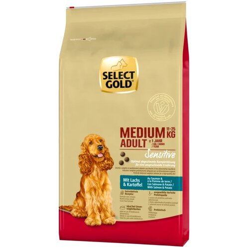 Select Gold Sensitive Adult Medium losos i krumpir 12 kg Cijene