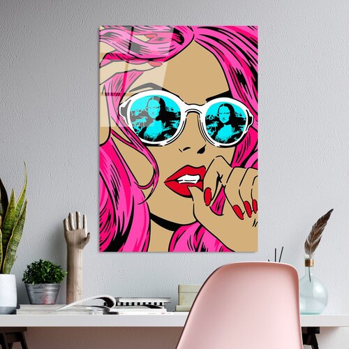 Wallity Slika od kaljenog stakla 70x100cm Cijene