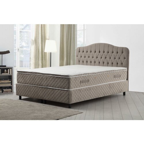 Hanah home Bračni krevet Vassi Set 150 x 200 Beige Cene