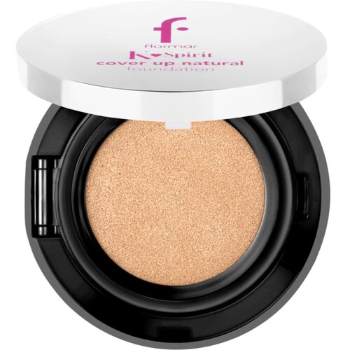 Flormar K-Spirit Cover Up Natural Cushion Foundation dolgoobstojni kompaktni puder odtenek 004 - Latte 80 g Slike