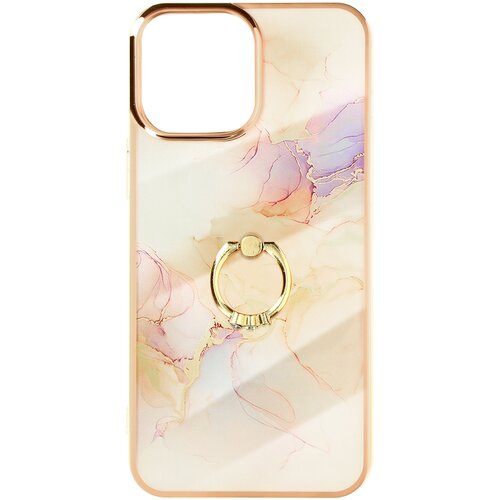 AVIZAR Ovitek z vzorcem marmorja za iPhone 12 Mini ''Champagne'', obroc za stojalo, (20718495) Cene