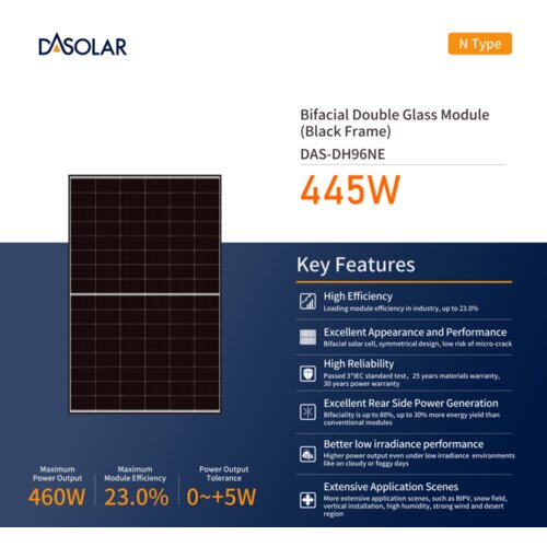 Das solar DH96NE-445 Cene