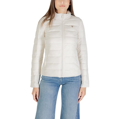 Guess SOLID HEAVY DIANN PUFFER JACKE V4YL04 WF3X0 Bijela Slike