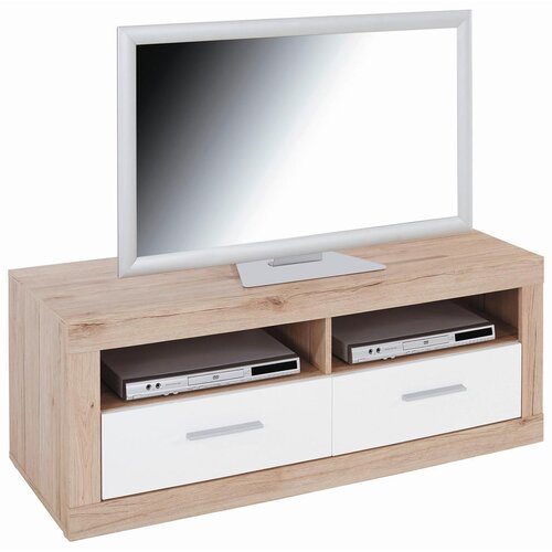 Modern Living Tv-element Malta, Bela, Barva Hrasta Cene