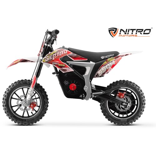 Nitro Motors Otro&amp;scaron;ki električni kros Motor Gepard rdeča - 550 W Slike
