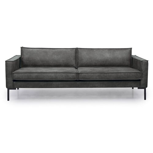 Scandic tamnosiva sofa od imitacije kože Rate Slike
