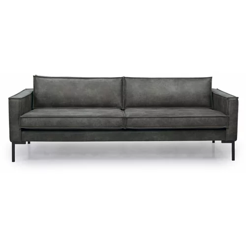 Scandic tamnosiva sofa od imitacije kože Rate