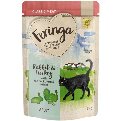 Feringa Ekonomično pakiranje vrećice 24 x 85 g - Kunić i puretina Slike