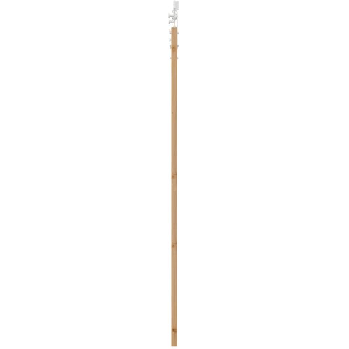  Klizna vrata Prirodna i bijela 73,5 x 211 cm Masivna borovina Slike