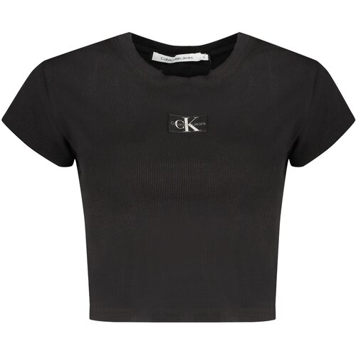 Calvin Klein WOMEN&#39;S SHORT SLEEVE T-SHIRT BLACK Cijene
