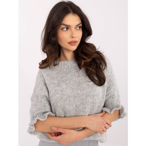 Italy Moda Sweater-MI-SW-2913.99-gray Slike