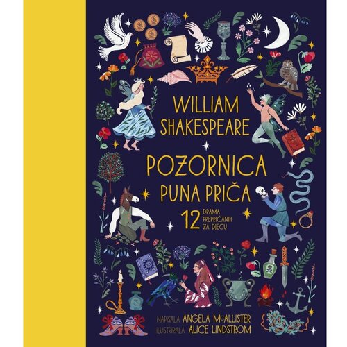 &amp;Scaron;kolska knjiga William Shakespeare &amp;ndash; Pozornica puna priča Slike