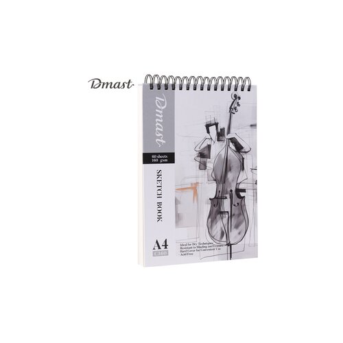 Deli BLOK ZA CRTANJE DMAST PEBEO SKETCH BOOK A4, 60 LISTA, 160g PAPIR EC360 Cene