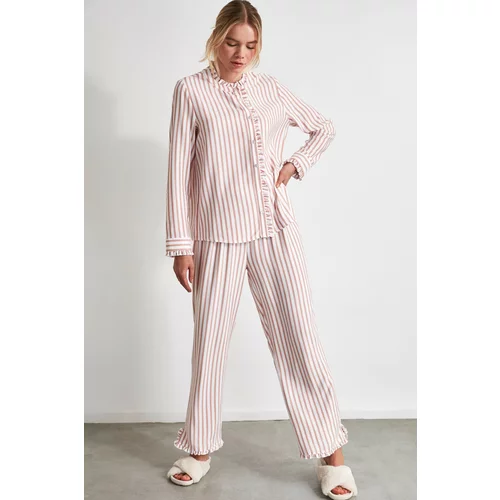 Trendyol Ženska pižama komplet Striped