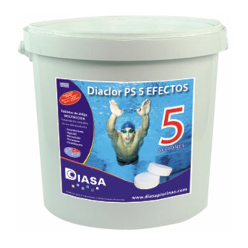 Diasa multiaction tablete 5u1 Višenamensko sredstvo za tretman vode u bazenima 021355 25kg Slike