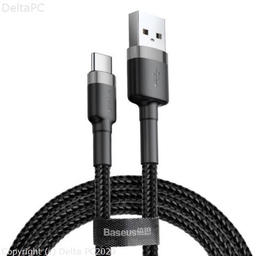 Baseus cable Cafule USB-USB-C 1.0 m 3A gray-black Cijene