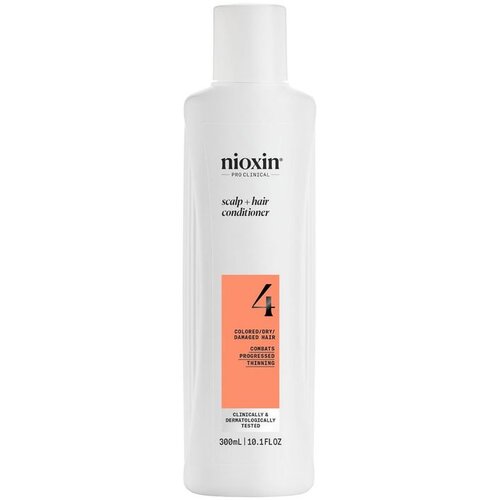 Nioxin System 4 - Regenerator - Obojena i o&amp;scaron;tećena kosa s naprednim oslabljivanjem 300 ml Slike