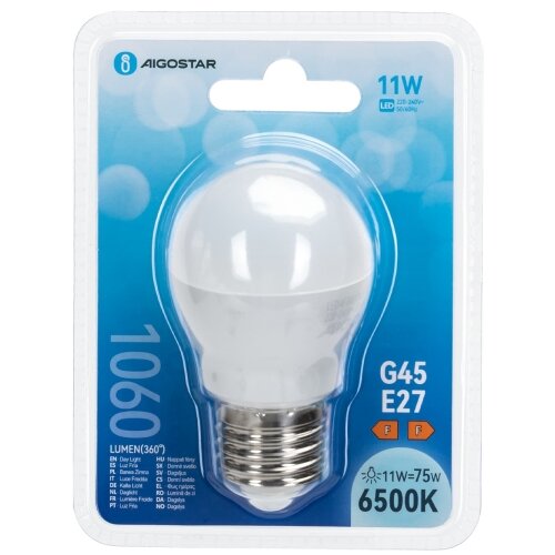  LED sijalica G45 E27/11W/230V 6500K - Aigostar Slike