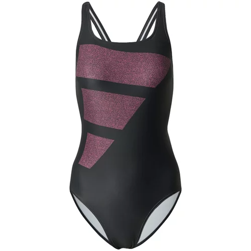 Adidas Sportski kupaći kostim ružičasta / crna