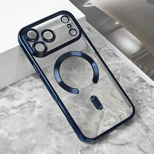  Torbica Magsafe Lux za iPhone 17 Pro Max 6.9 plava Slike