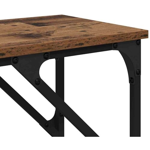 VidaXL Konzolna stolica Staro drvo 180 x 29 x 75 cm Konstruirano drvo Slike