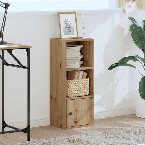  Regal za knjige boja hrasta 31x24x77 cm konstruirano drvo Slike