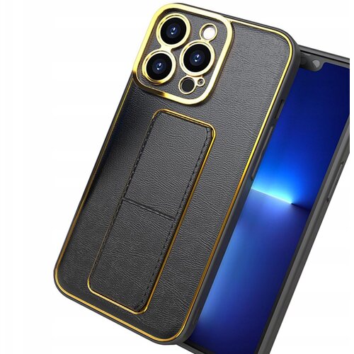 HURTEL NEW KICKSTAND CASE ETUI OBUDOWA POKROWIEC FUTERAŁ DO IPHONE 12 PRO CZARNY, (21974046) Cene