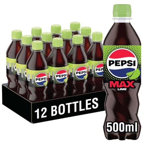 Pepsi Max Limeta, 12x0,5l PET XXL Slike