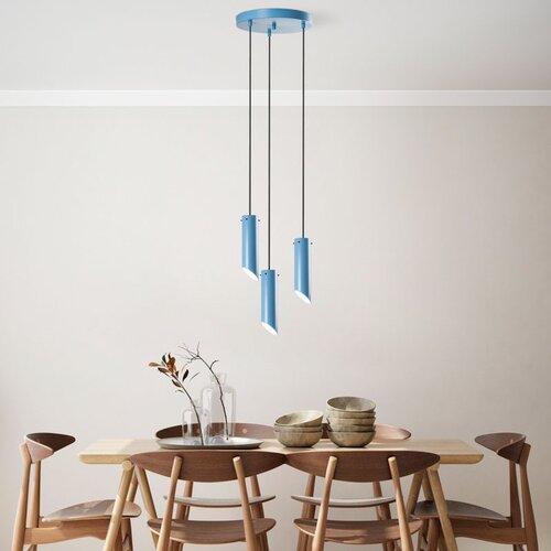 Opviq kesik - 6916 - light blue light blue chandelier Cene