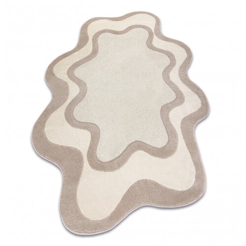 RugsX DUNE 8086 SHAPE preproga kremna / bež &ndash; Abstrakcija, struktura, nepravilna oblika 133x190 cm, (5000231753) Cene