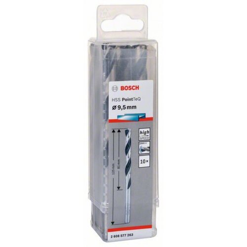 Bosch HSS spiralna burgija PointTeQ 9,5 mm ( 2608577263 ) Cene