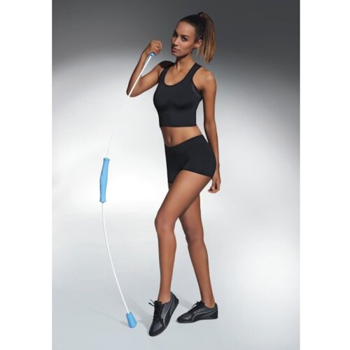 Bas Bleu FORCEFIT 30 elastic sports shorts in black Slike