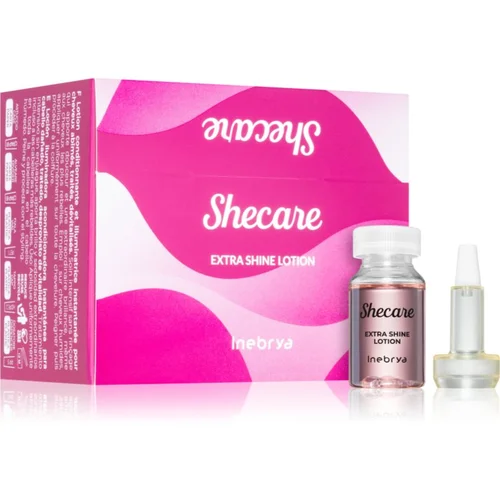 Inebrya Shecare Extra Shine Lotion intenzivni tretma za poškodovane lase 12x12 ml