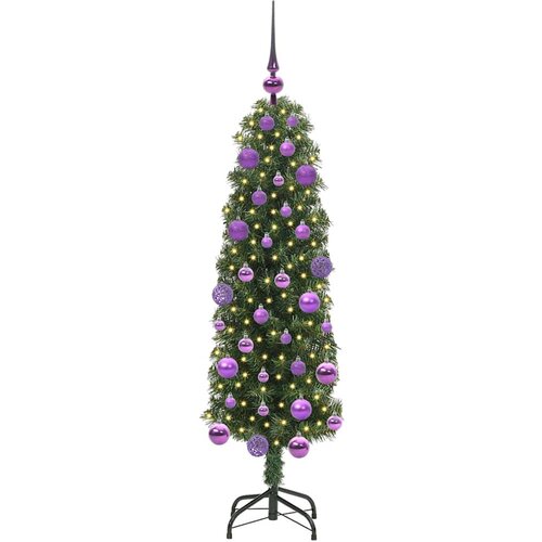  Umjetno božićno drvce Zelena 120 cm PVC i čelik i plastika Slike