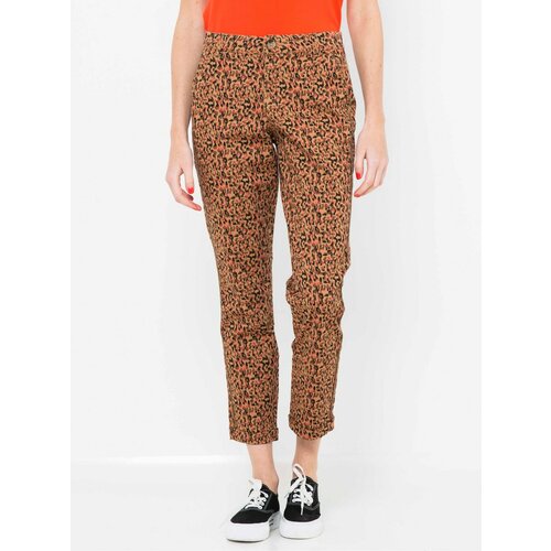 Camaieu Brick patterned shortened trousers - Women Cene