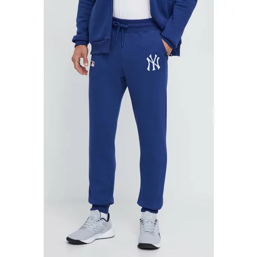 47 Brand Donji dio trenirke MLB New York Yankees boja: tamno plava, s aplikacijom