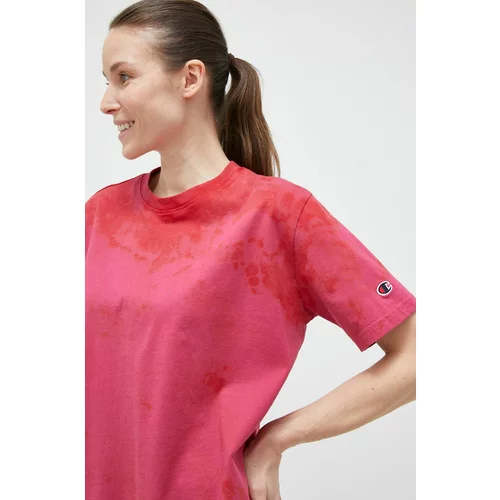 Champion Pamučna majica boja: ružičasta