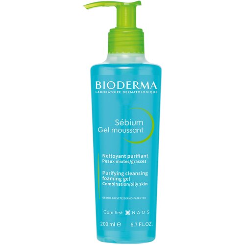 Bioderma sebium gel moussanti penasti gel za pranje i pročišćavanje mešovite i masne kože 200ml 36360 Cene