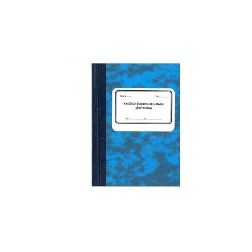  KNJIGA EVIDENCIJE O RADNOM VREMENU GTG Cijene