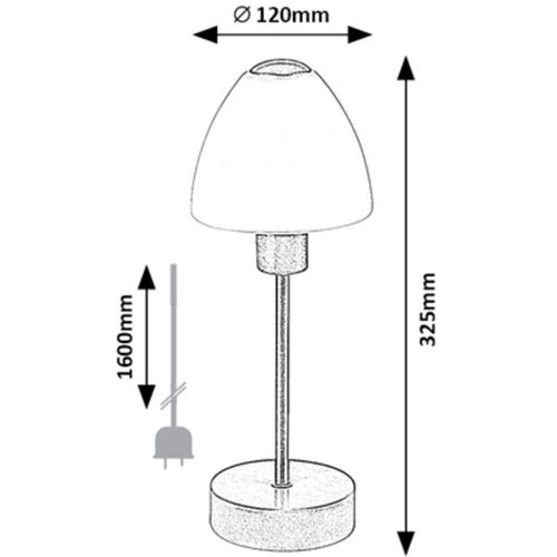 Rabalux stona lampa Lydia 2296 Slike