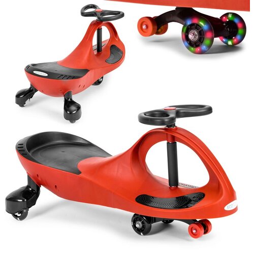 ECO TOYS guralica sa led kotačima - crveni Slike