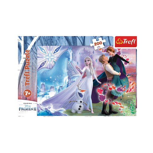 Trefl Frozen 2. Puzzle Svijet čarobnih sestara, 200 dijelova (5900511132656) Slike