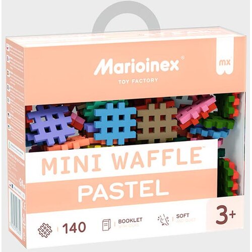 Marioinex Mini Waffle Pastel 140 kom Slike